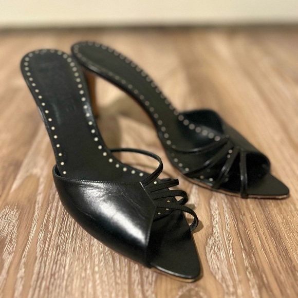 Yves Saint Laurent Mule Heel Sandal - Picture 1 of 12